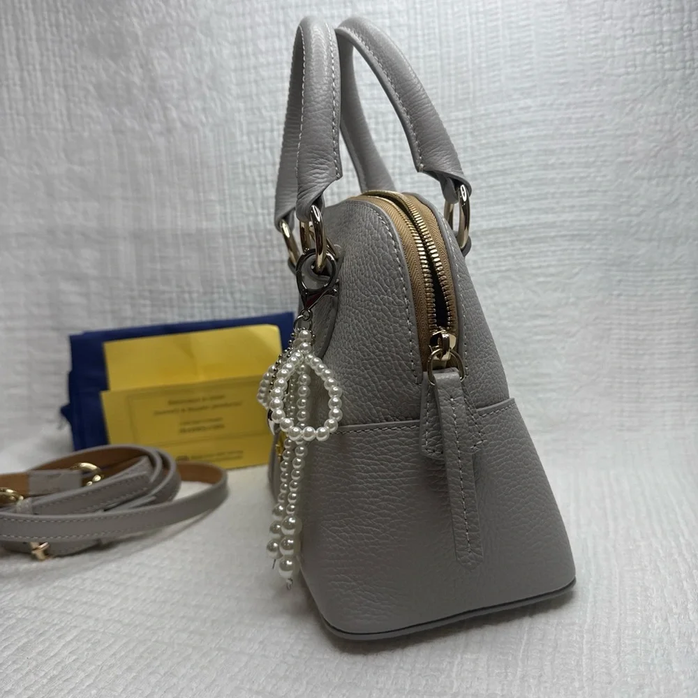 Dooney & Bourke Bluca Pebbled Small Satchel - Picture 3 of 5